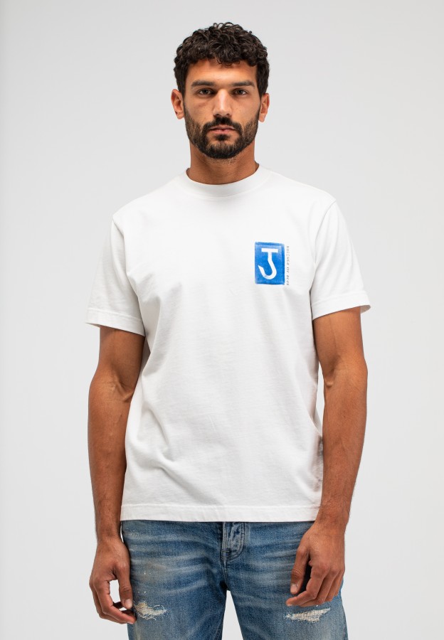 Afbeelding van M2613036  - Army Cyan - Loose Tee - O-Neck - Butcher of Blue